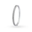 Timeless White Gold and Diamond Bangle 2