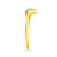 Geometric 18 Karat Gold And Diamond Finger Ring,,hi-res 3