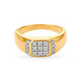 Brilliant 18 Karat Gold And Diamond Finger Ring,,hi-res 2