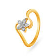 Traditional Fancy Gold and Diamond Finger Ring,,hi-res 