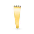 Classic 18 Karat Yellow Gold And Diamond Finger Ring,,hi-res 3