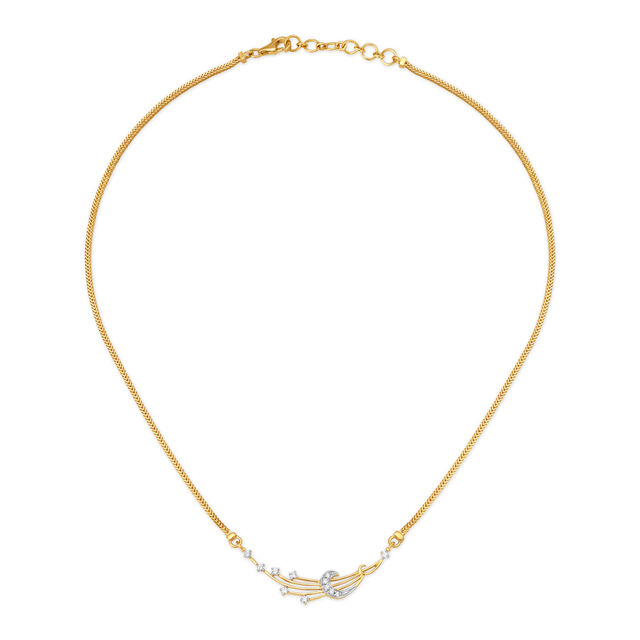 18 Karat Gold and Diamond Necklace 