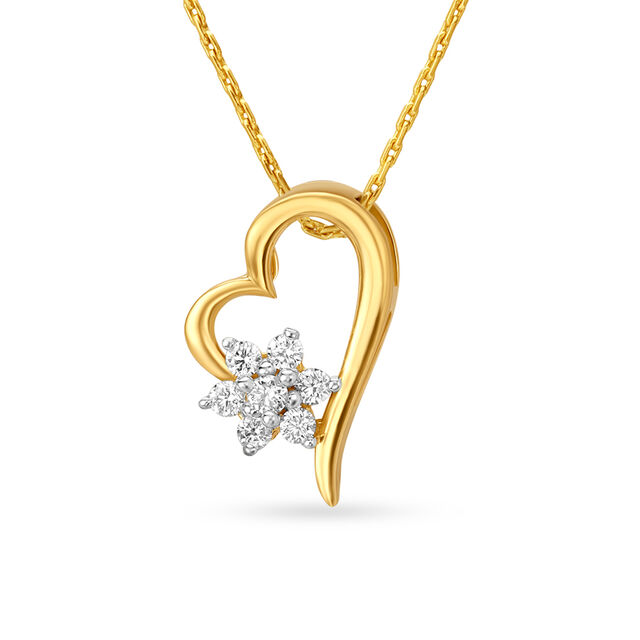 Tanishq Gold Pendant 