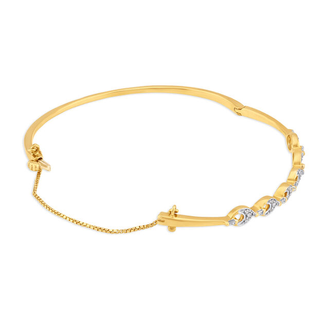 Abstract Diamond Bangle,,hi-res 2