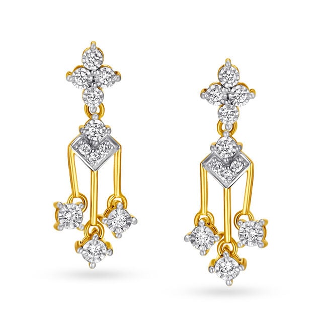Mesmerizing Diamond Embellished Traditional Necklace Set 3