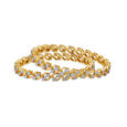 Interstellar Diamond Bangles 