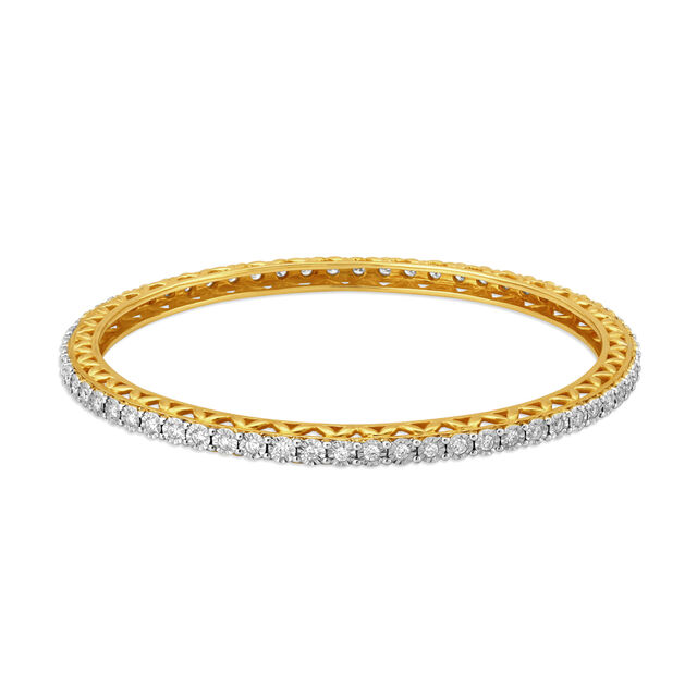 Dainty Diamond Bangle 