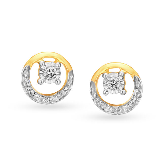 18 Karat Gold and Diamond Pendant Earrings Set 4
