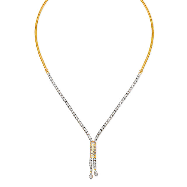 Classy Diamond Necklace Set