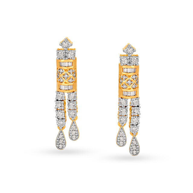 Classy Diamond Necklace Set