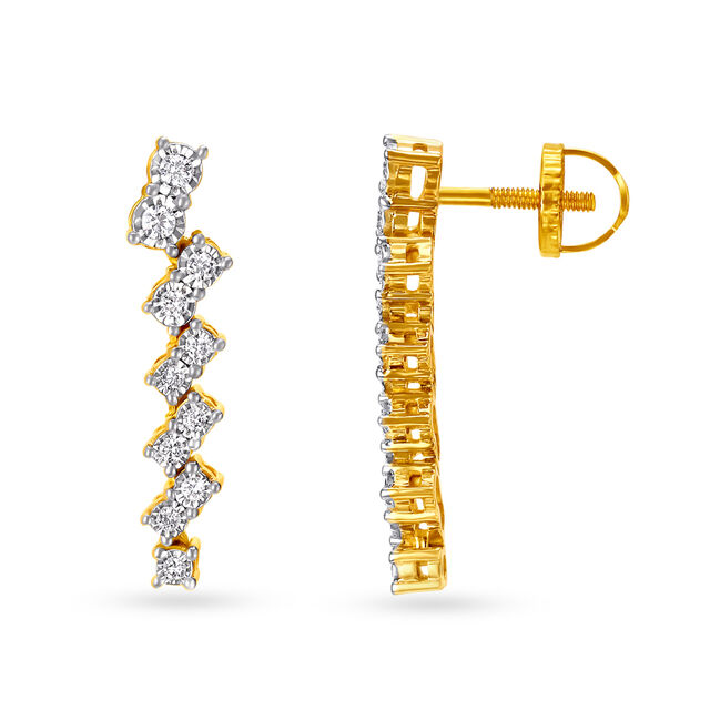 Divine Yellow Gold and Diamond Necklace Set 4