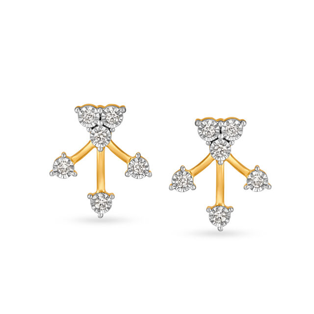 Contemporary Diamond Necklace Set