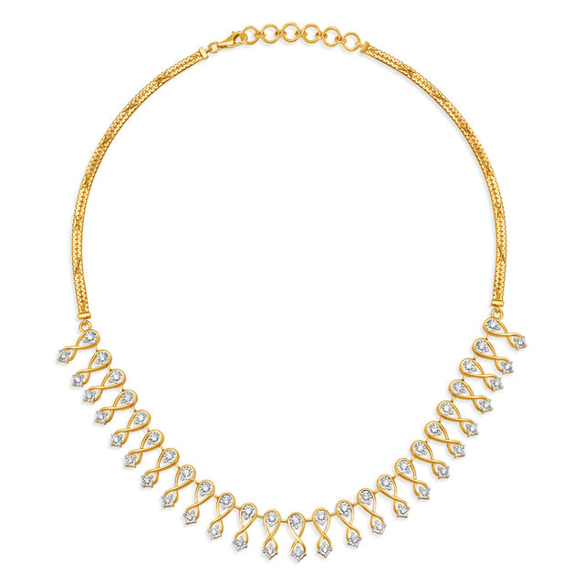 Tanishq Gold Necklace Set,,hi-res 