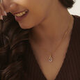 Teardrop Diamond Pendant,,hi-res 2