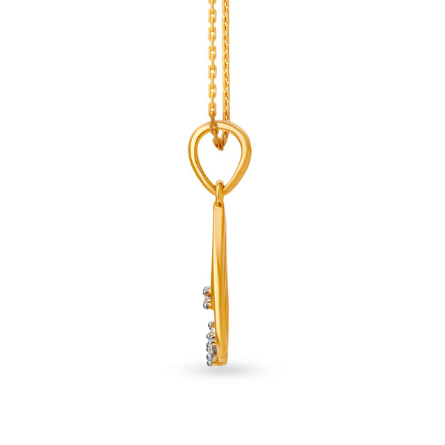 Teardrop Diamond Pendant,,hi-res 4