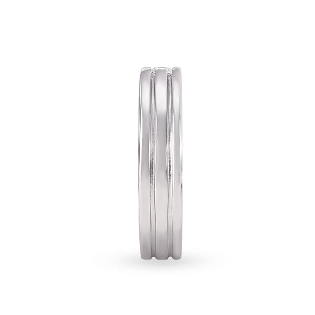 Dynamic 18 Karat White Gold And Diamond Finger Ring,,hi-res 3
