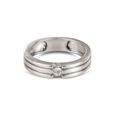 Dynamic 18 Karat White Gold And Diamond Finger Ring,,hi-res 4