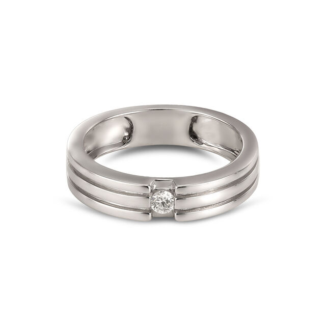 Dynamic 18 Karat White Gold And Diamond Finger Ring,,hi-res 4