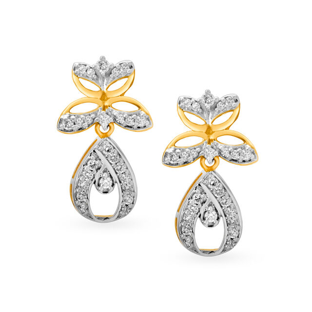 Floral Symphony Drop Earrings,,hi-res 