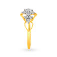 Vintage Cluster Diamond Finger Ring 3