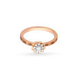 Mystical 18 Karat Rose Gold And Diamond Lotus Ring,,hi-res 2