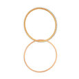 Elegant Diamond Bangle in a Combination of Yellow White and Rose Gold,,hi-res 3