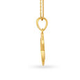 Beautiful Typographic Letter P Gold Pendant,,hi-res 3