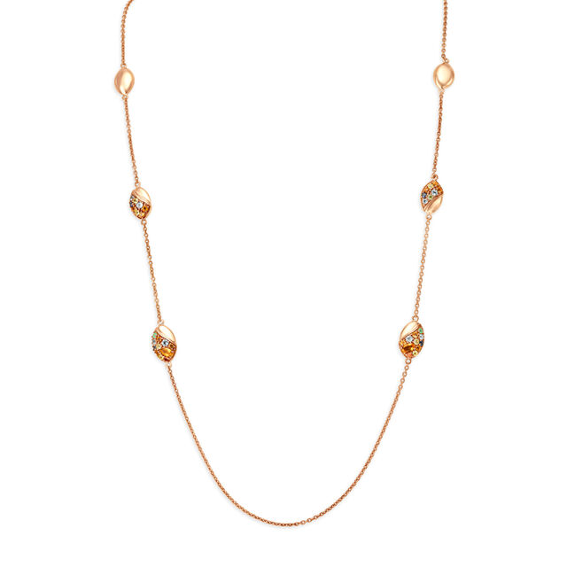 Striking Gemstone Studded Yard Chain,,hi-res 