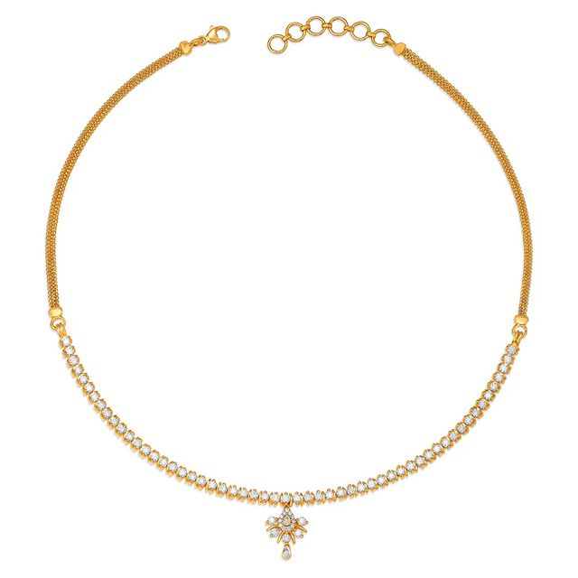 Tanishq Gold Necklace,,hi-res 