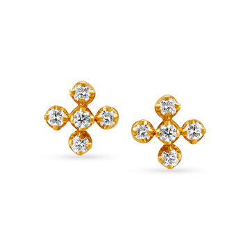 Anisah Diamond Stud Earrings