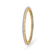 Intricate Gold and Diamond Bangle,,hi-res 3