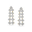 Timeless Diamond Necklace Set in Yellow and White Gold 3