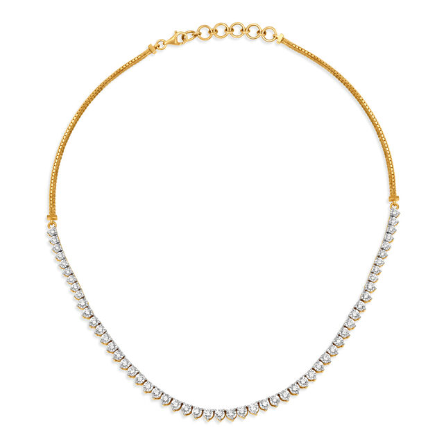 Tanishq Gold Necklace,,hi-res 