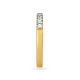 Resplendent 18 Karat Yellow Gold And Diamond Finger Ring,,hi-res 3