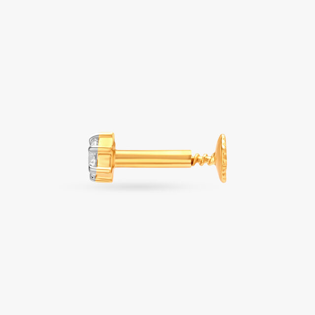 Brilliant Simple Diamond Nose Pin,,hi-res 3