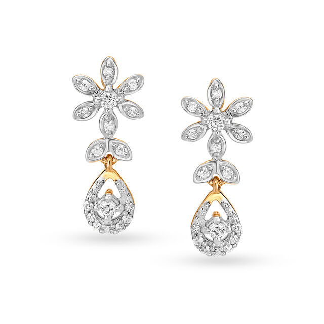 Flawless Diamond Drop Earrings 2