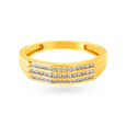 Spangled 18 Karat Gold And Diamond Finger Ring,,hi-res 2