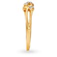 Exquisite Diamond Leaf Pattern Vine Ring,,hi-res 3