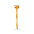 Timeless 18 Karat Yellow Gold And Diamond Floral Ring,,hi-res 3