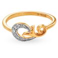 Graceful Floral Diamond Ring,,hi-res 2