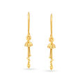 Sophisticated 18 Karat Yellow Gold Hoop Earrings,,hi-res 3