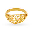 Intricate Filigree Gold Ring,,hi-res 2