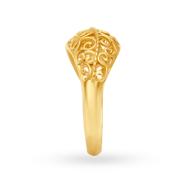 Intricate Filigree Gold Ring,,hi-res 3