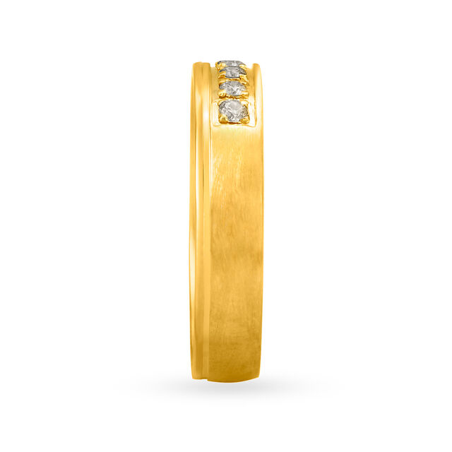 Suave 18 Karat Yellow And White Gold And Diamond Ring,,hi-res 3