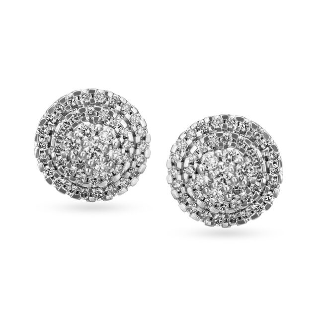Brilliant Diamond Pendant and Earrings Set 3