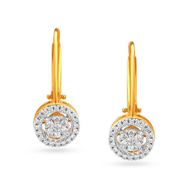Halo Drop Earrings,,hi-res 