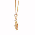 Sophisticated 18 Karat Yellow Gold And Diamond Rhombus Pendant,,hi-res 2