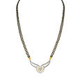Sleek Diamond Mangalsutra,,hi-res 2