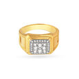 Regal 18 Karat Yellow Gold And Diamond Finger Ring 2