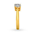 Iconic 18 Karat Gold And Diamond Finger Ring 3